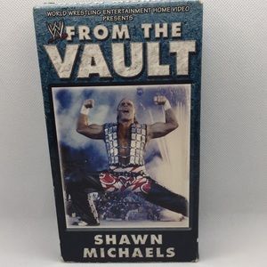 WWE From The Vault Shawn Michaels VHS Wrestling Home Video 2003
